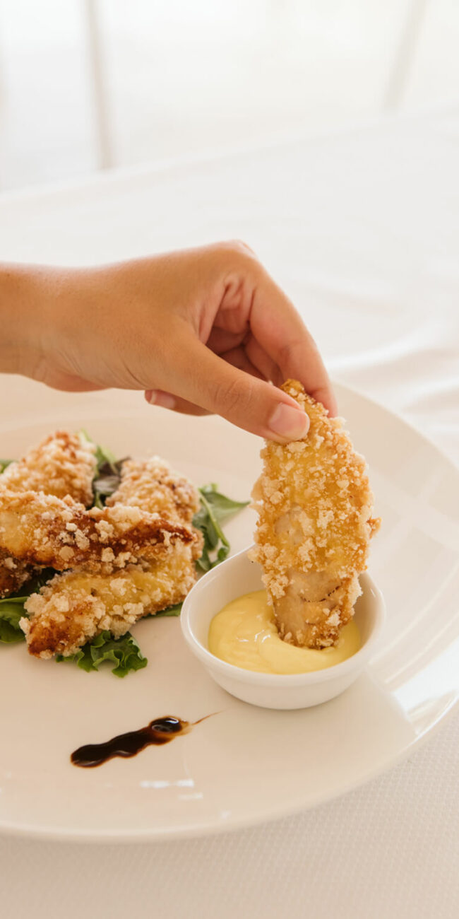 frittura di mare con salsa a polignano a mare